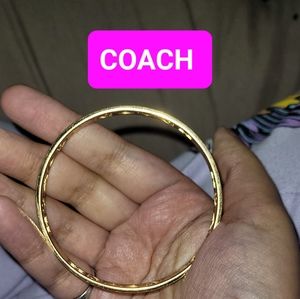 Coach bangle bracelet